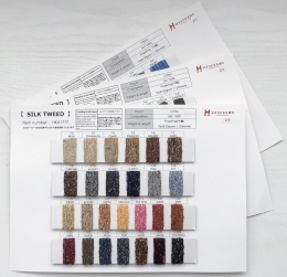 Color cards (SILK TWEED)